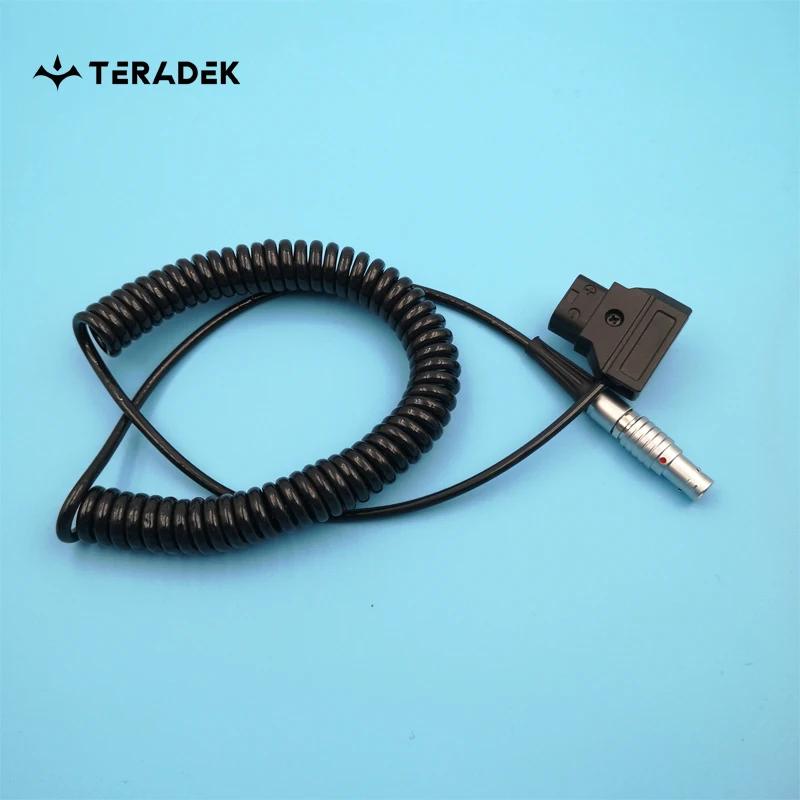 Teradek COLR   Ʈ     ̺, DC 5.5*2.5mm / Anton Bauer D-TAP FGG 0B 2  Male Coiled Cable